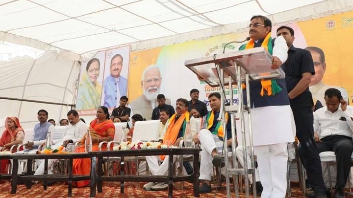 जिला प्रभारी मंत्री श्री भूपेंद्र सिंह ने उत्तर विधानसभा क्षेत्र को दी 7 करोड़ के विकास कार्यों की सौगात